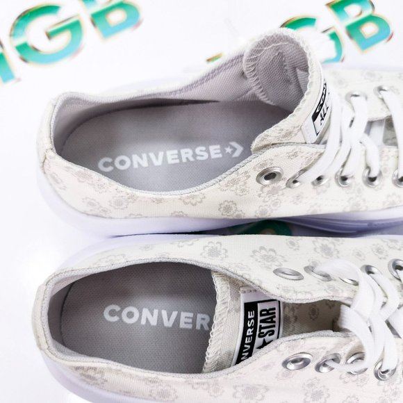 Converse Women Chuck Taylor All Star Move OX Platform Tonal Floral A00841C - Picture 5 of 7